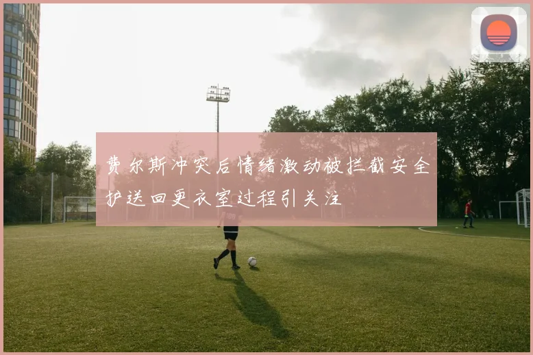 费尔斯冲突后情绪激动被拦截安全护送回更衣室过程引关注